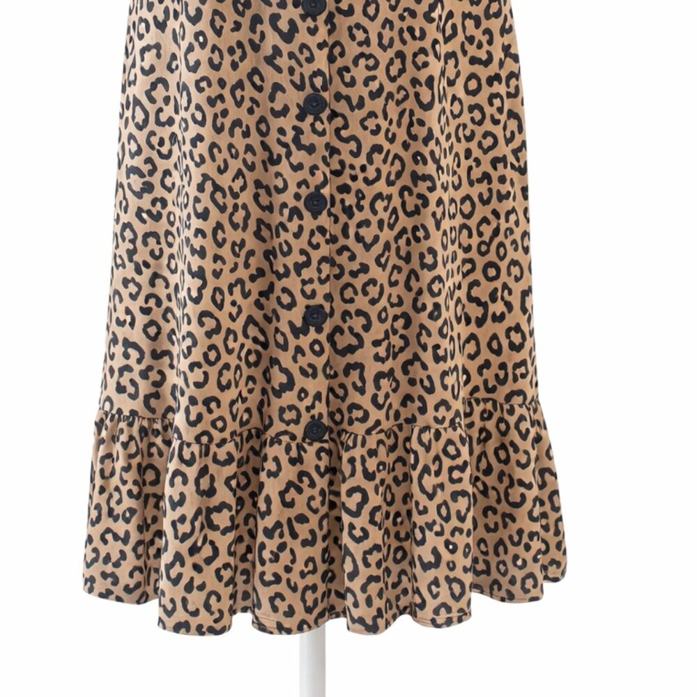 NWOT Lane Bryant Animal Print Midi Dress | Size 16 - Picture 10 of 15